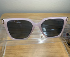 Women  s Cat Eye Sunglasses Pink Plastic Frame Black Tinted Lenses UV400