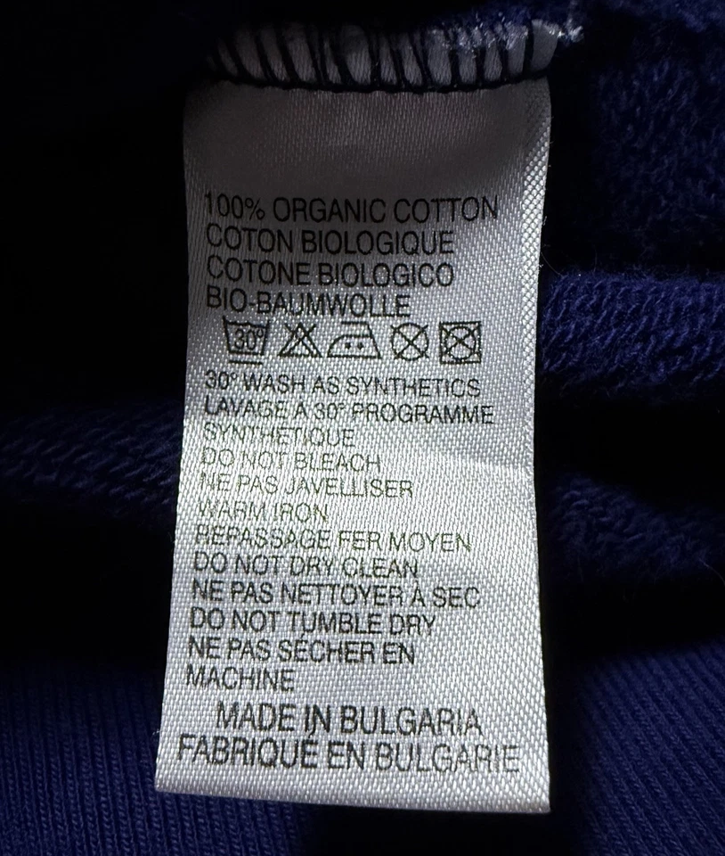 Sudadera con Capucha Paul Smith Para Hombre Grande Azul Marino Pullover Sudadera Logo Cebra Foto 3 de 4