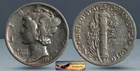 1939 S Mercury Dime, Extremely Fine Condition, Silver, Ryan's Rare Coin C8311