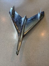 Vintage 1956 Chevrolet Chevy Bel Air Belair Oem Jet Hood Ornament 3720959c-3