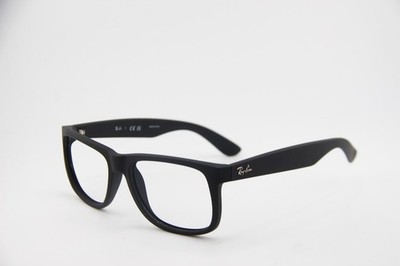RAY-BAN RB 4165 JUSTIN 622/55 BLACK AUTHENTIC FRAMES EYEGLASSES 54-16