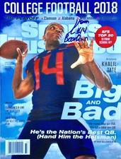 Khalil Tate - Arizona Wildcats - Autographed Sports Illustrated - 8/13/18