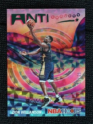 2023-24 Panini NBA Hoops Anti Gravity Hyper Green 12/25 Zion Williamson #4 m4w