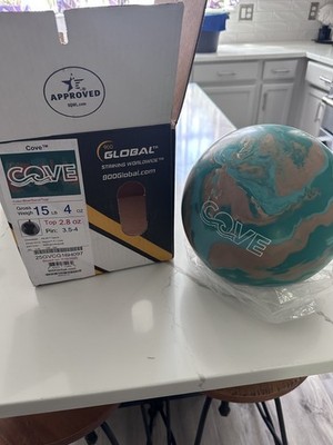 NEW - Bowling Ball - 15lb - 900 Global '' COVE '' NIB - UNDRILLED