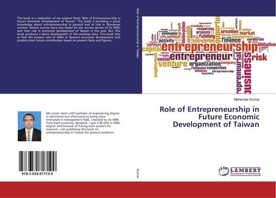 Role of Entrepreneurship in Future Economic Development of Taiwan Mahendar Kumar