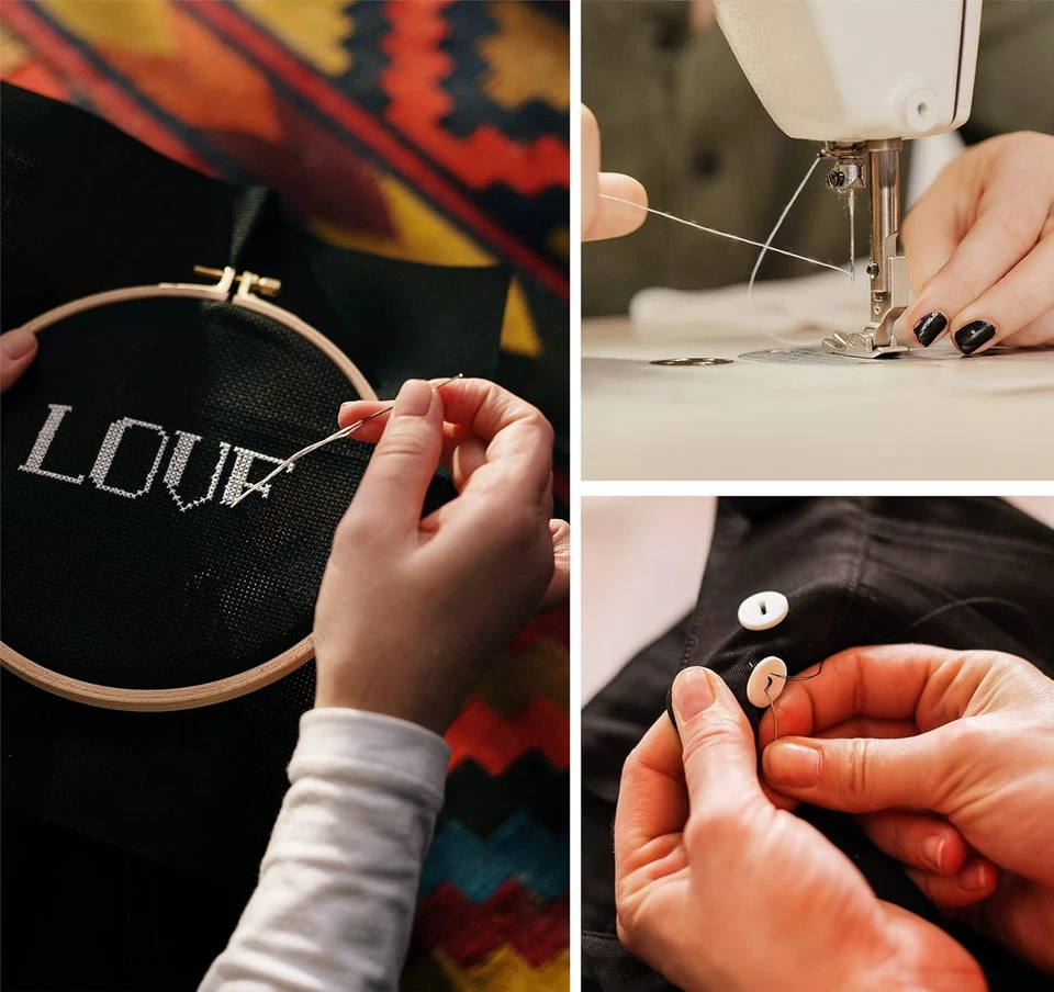 72 Pcs 700 Yards Sewing Thread, 36 Colors Prewound Bobbins for Machines - Image 4 of 4