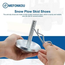 2205071 2208864 Snow Plows Skid Shoes Compatible with Aftermarket Polaris ATV...