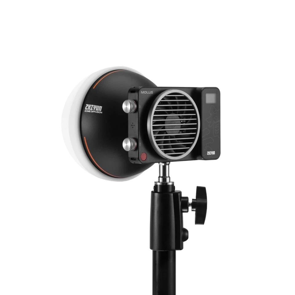 Zhiyun Dome Diffusion Ø 14cm ZY Mount for Molus G60 X60 & X100 COB Video Light - Bild 2 von 4