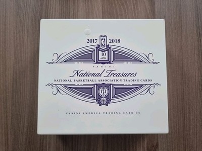 NBA National Treasures Panini Basketball Box Holz 2017 2018