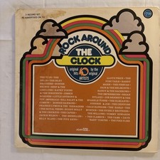 Rock Around The Clock 40 Original Hits - 3 Vinyl LP Record Album Set  