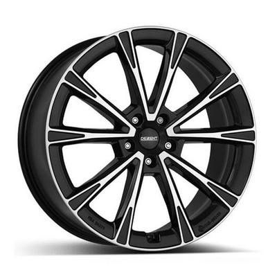 1x DEZENT DEZENT AR DARK black polished 7.5Jx19 5x114.3 ET46