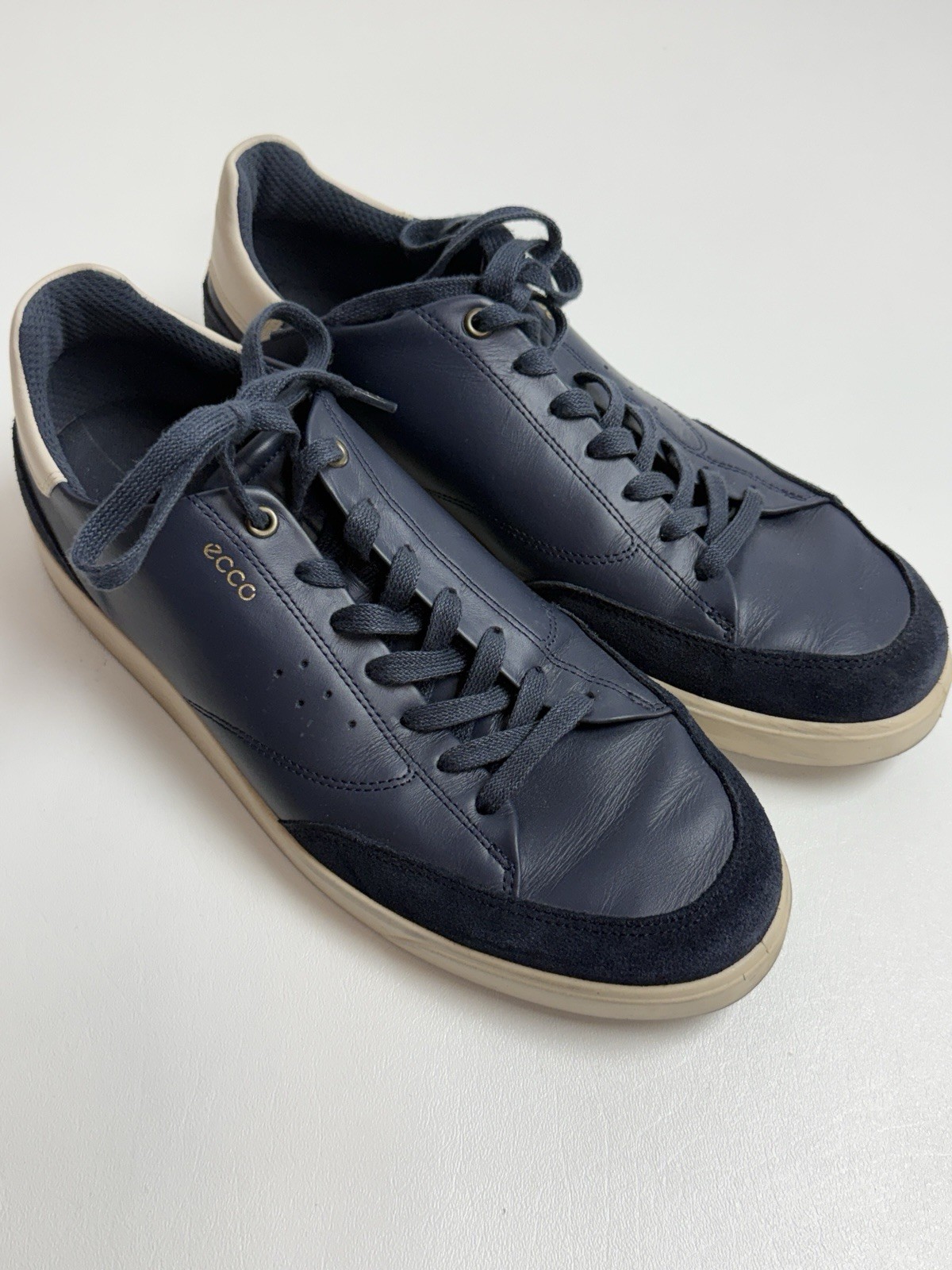 ECCO lotto di 3 paia di sneakers uomo in pelle taglia 44 #381