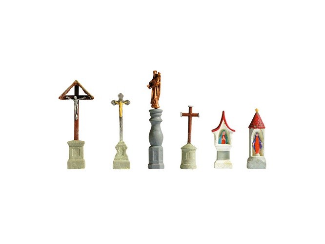 NOCH 14870 - H0 Wayside Cross And Crosses - New
