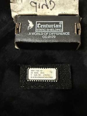 JCM American Corp DBV-145-SU Chip V3.40-03 ID 044G USA Vintage Electronic Part