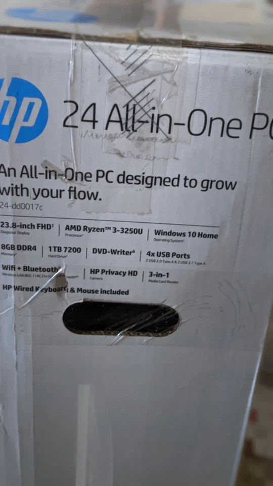 HP Pavilion 24-k00800 23.8'' (512GB SSD + 1TB HDD, Intel Core i7-10700T, 2.0GHz, - Image 4 of 4