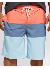 Goodfellow  Co  Board Shorts  Men's Size 42  10" Inseam  Coral Red Trooper