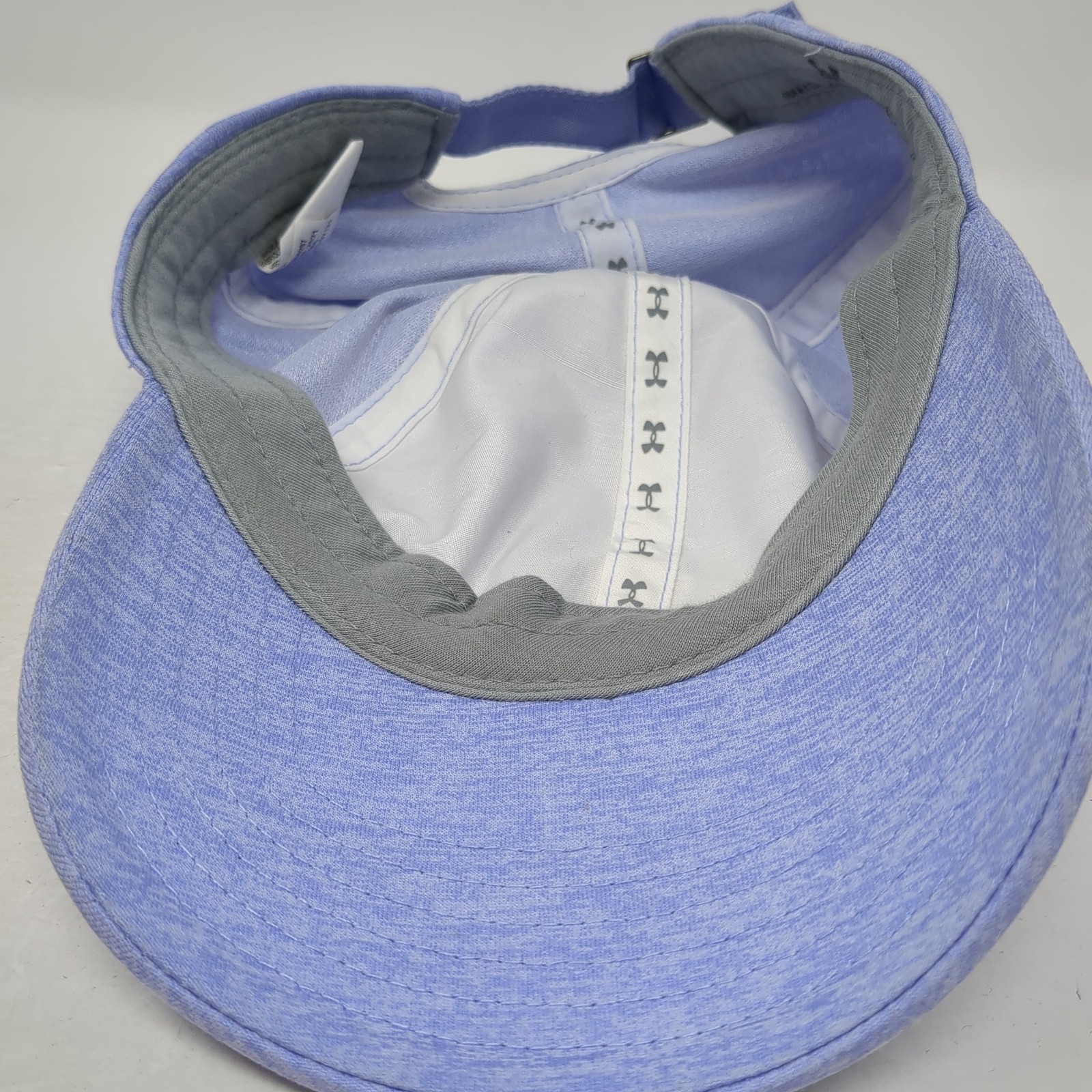 Under Armour Slideback Hat Solid Blue One Size Em… - image 7