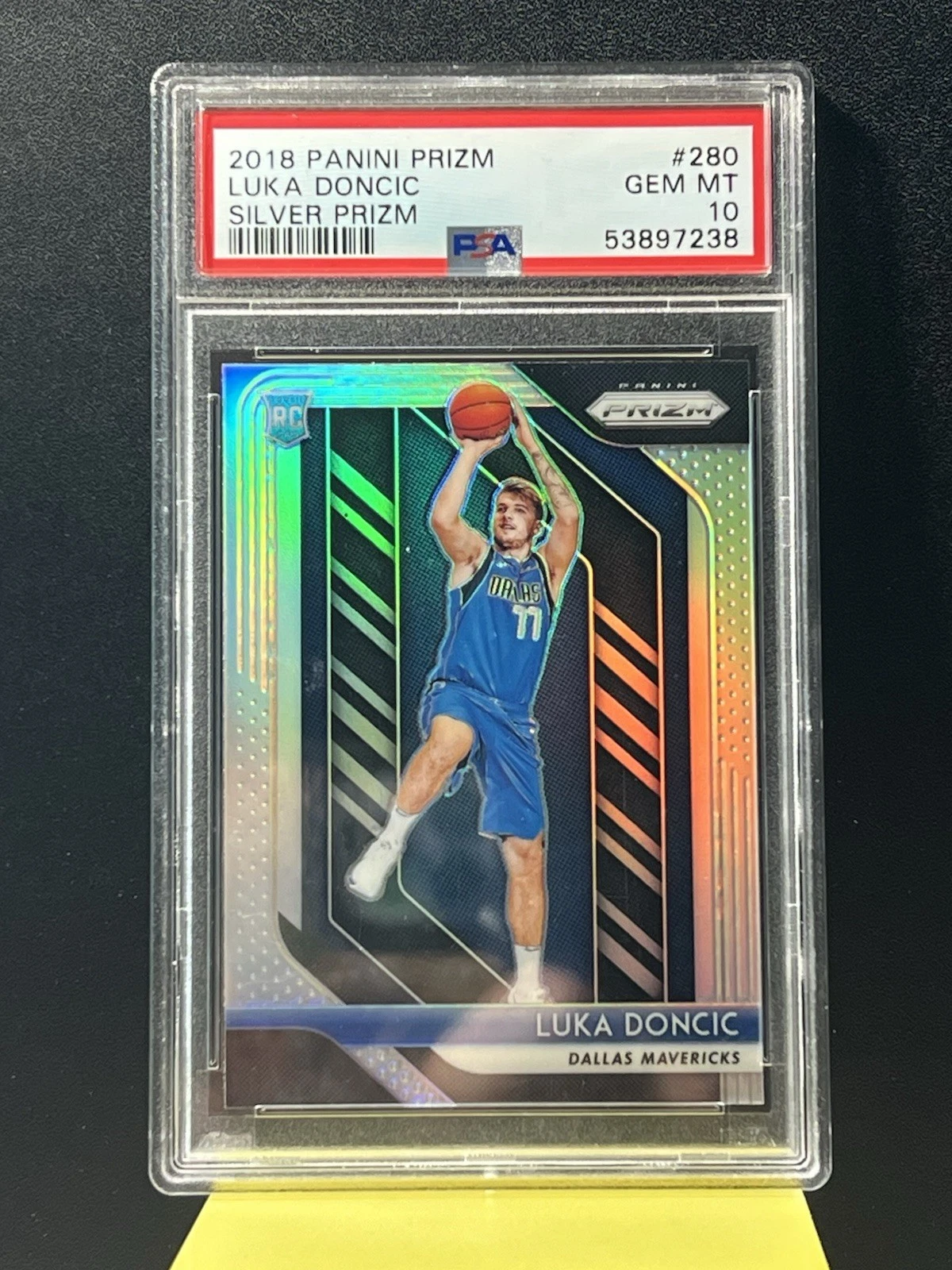 2018 Prizm Luka Doncic Silver #280 PSA 10 | Card Ladder