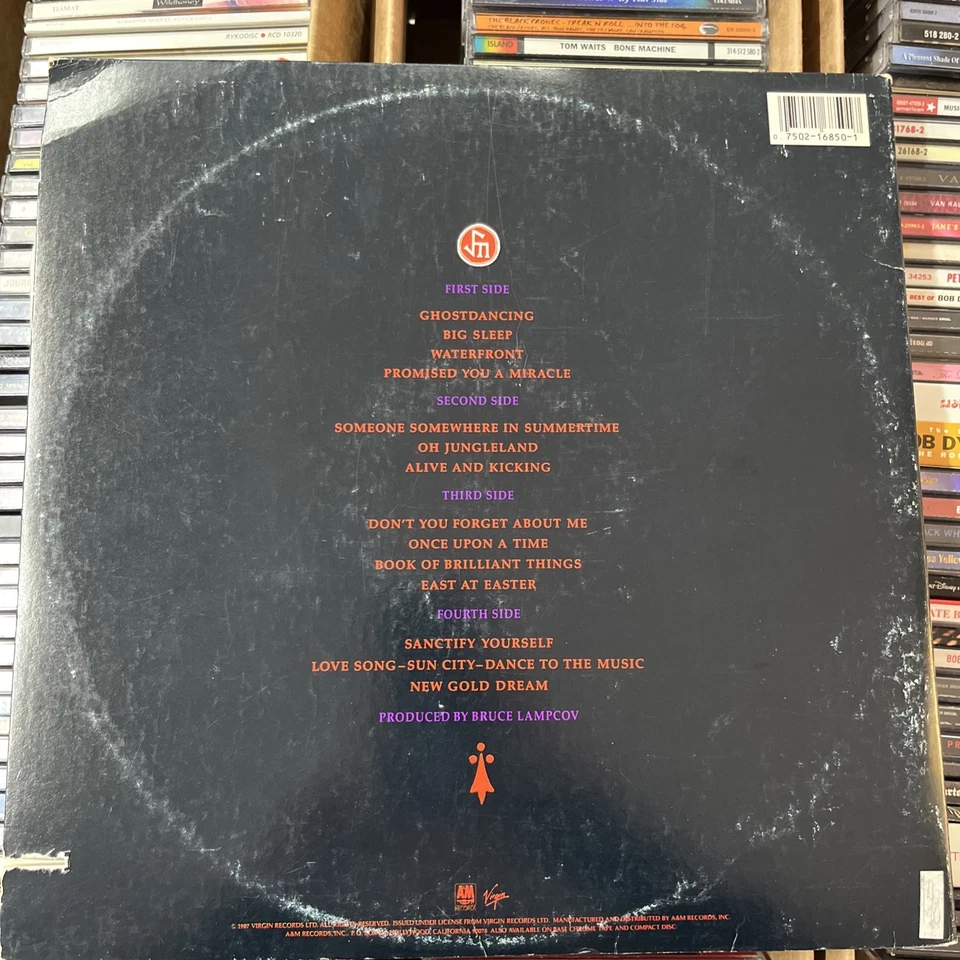 Simple Minds Live in the City of Light 2 LP Record Set (1987, Picture Book) - Image 2 of 4