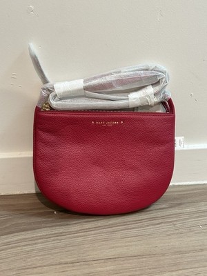 Marc Jacobs Red/Cranberry Crossbody Purse with Strap Brand New with Tags