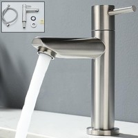 Waschtischarmatur Wasserhahn Badarmatur Waschbecken Einhand Mischbatterie Chrom