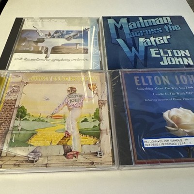 Elton John 4 CD Lot Madman Yellow Brick Road Something About Live In Australia