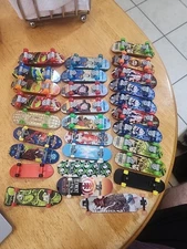 McDonalds TMNT, Young Justice, Star Wars, Tech Deck, Spiderman Finger Skatboards