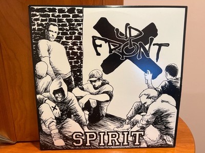 Up Front - Spirit LP Red Translucent Vinyl Hardcore Punk Smorgasbord 1988