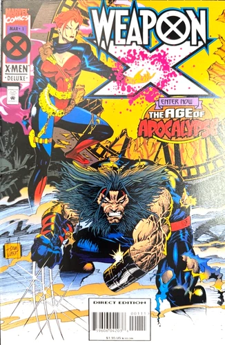 Weapon X #1 (1995) NM💥Age of Apocalypse ~ Andy Kubert Cover Art💥
