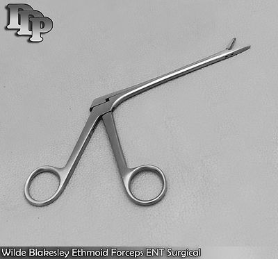 Wilde Blakesley Ethmoid Forceps 5'' 4x12mm ENT Surgical