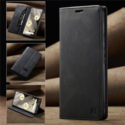 For Google Pixel 9 Pro XL 9 8 7 Pro 8A 7A Case Wallet Leather Cards RFID Cover - Picture 24 of 61