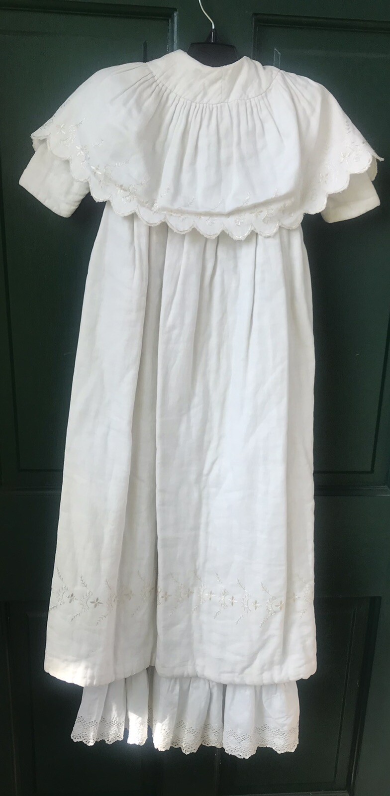 Antique Baby Dress and WINTER Coat Heirloom Christeni… Gem