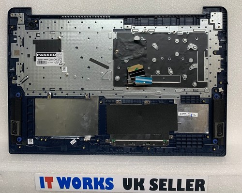NEW Genuine Lenovo IdeaPad 3-17ITL6 17" UK Keyboard Palmrest Touchpad Cover BLUE - Photo 7/10