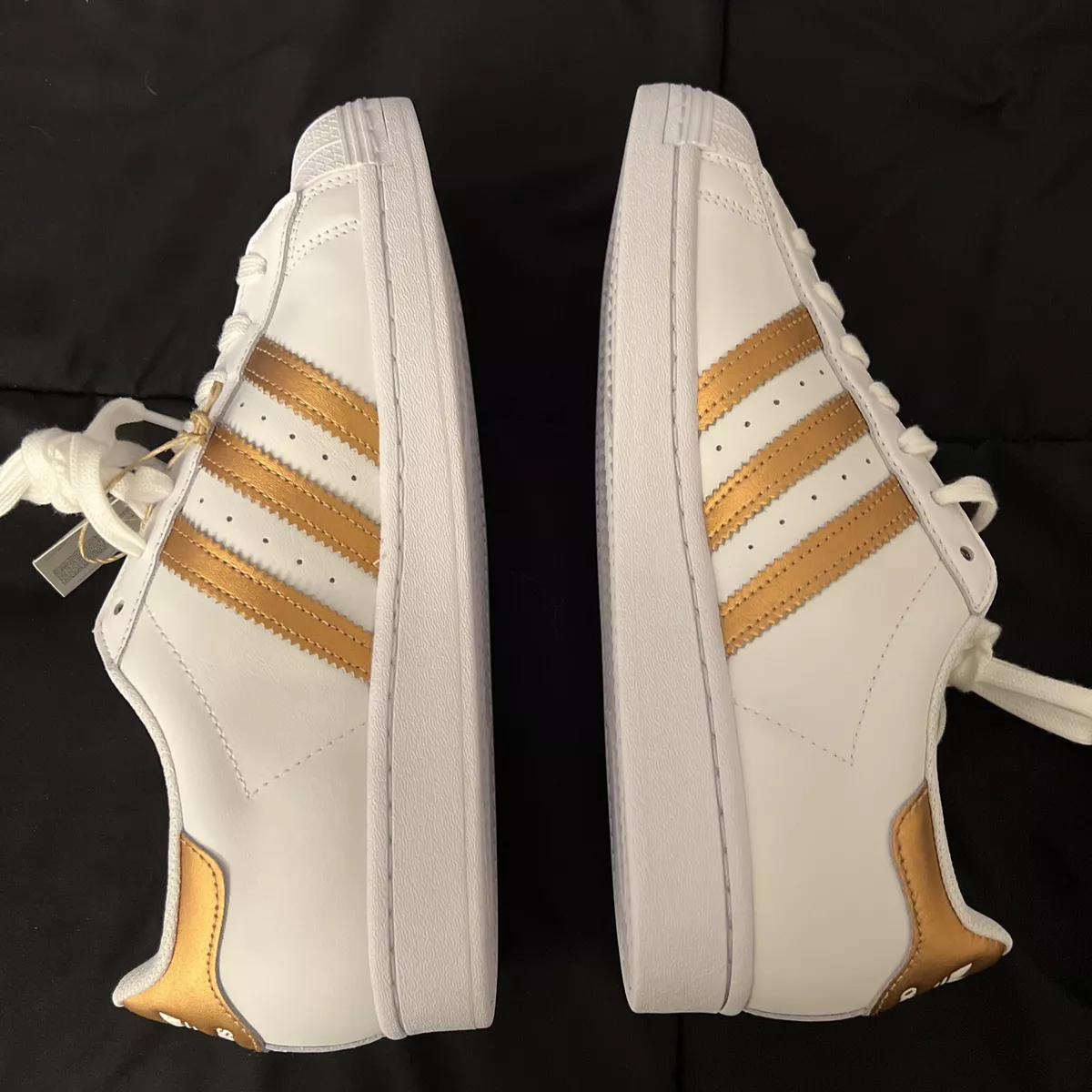 Adidas Superstar femme Blanc/Rose/gold