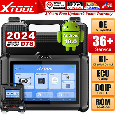 XTOOL D7S V2.0 Bidirectional Scanner All System Diagnostic DoIP Programming Tool