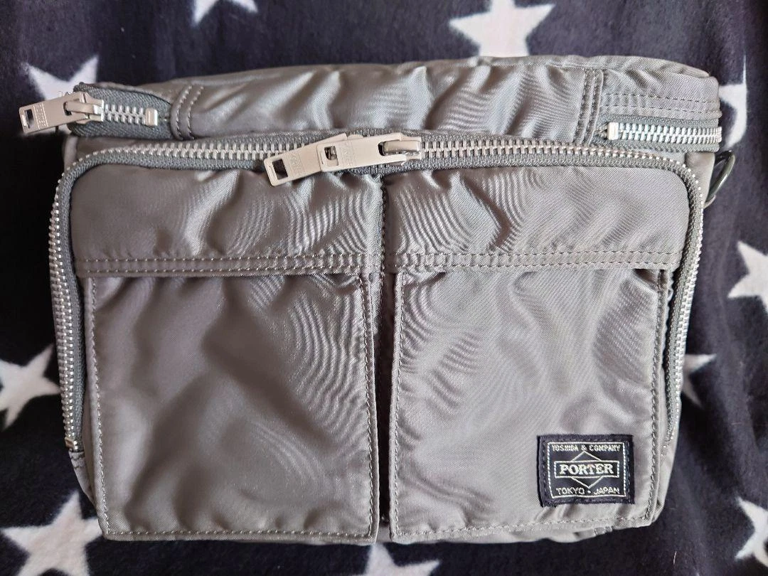Porter Tanker Camera Bag Silver Gray