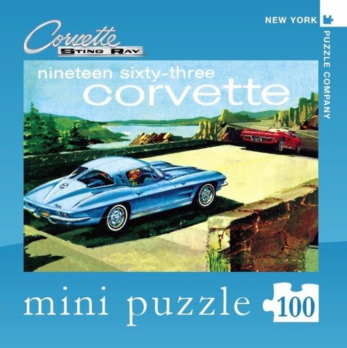 New York Puzzle Company mini rompecabezas Corvette rompecabezas espaciales - Imagen 15 de 18