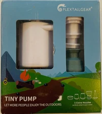 FLEXTAILGEAR Tiny Pump Portable Ultra Mini Air Pump For Camping, Travel NEW