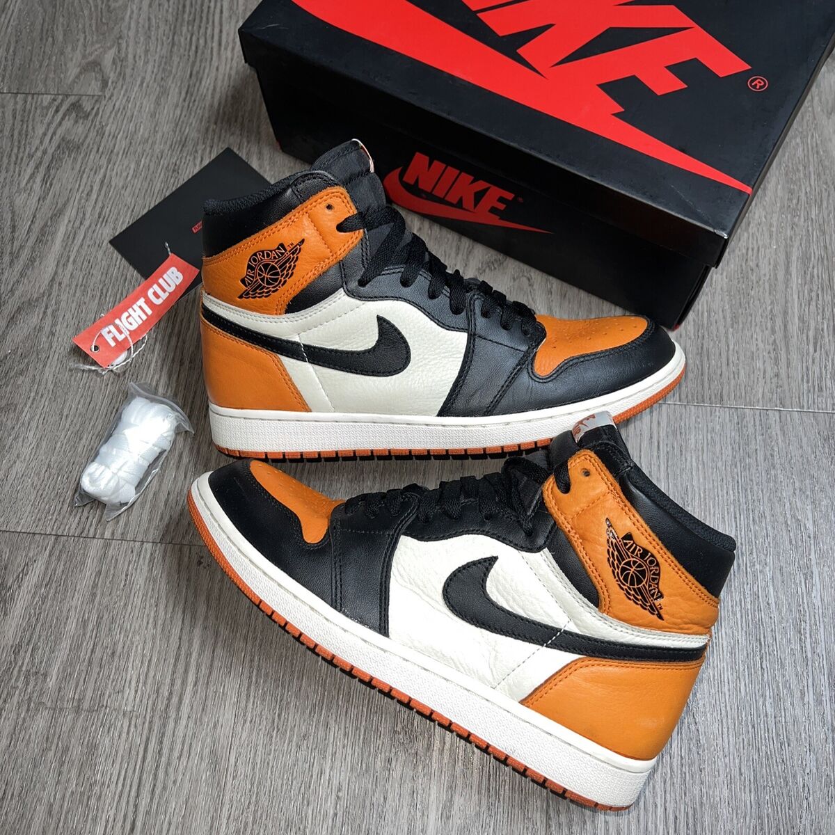 Size 9 - Jordan 1 Retro OG High Shattered Backboard With Box Size 9 - Jordan 1 Retro OG High Shattered Backboard With Box