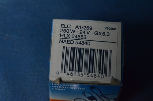 EXN Photo Projection Light Bulb LAMP Projector Eiko GE 82V 360W Vtg NOS New - Picture 8 of 9