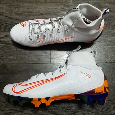 NIKE Vapor Untouchable Pro Football Cleats Mens Size 12 Camo White  AV5359-100
