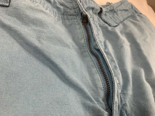 NAUTICA Men's Size 33 Shorts Blue 100% Cotton Cargo Modern Fit Hike Camp Sail - Picture 3 of 6