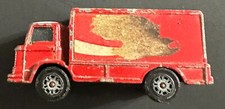 "RARE" Vintage Corgi Coca-Cola Toy Truck Great Britain White Top Original 7917