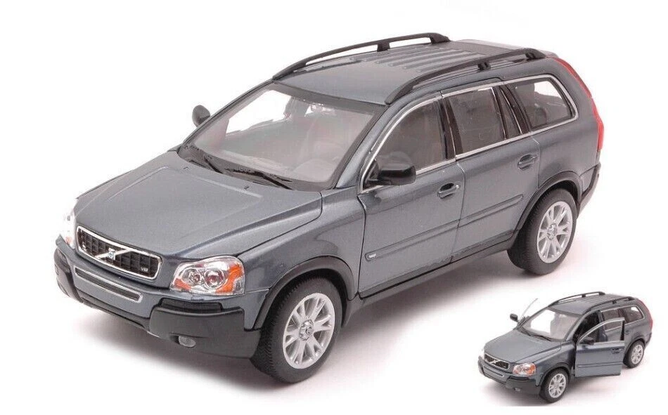 WELLY NEX MODELS 1:24 AUTO DIE CAST VOLVO XC90 GRIGIO METALLIZZATO ART 22460W - Immagine 4 di 4