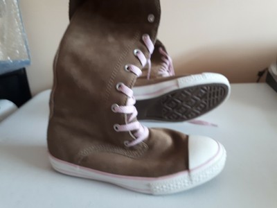 ladies brown converse