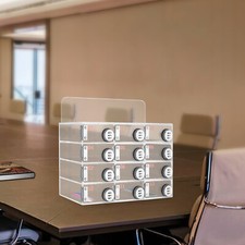 12 slots Lockable Cell Phone Storage Cabinet Classroom Wall Mounted Locker Box