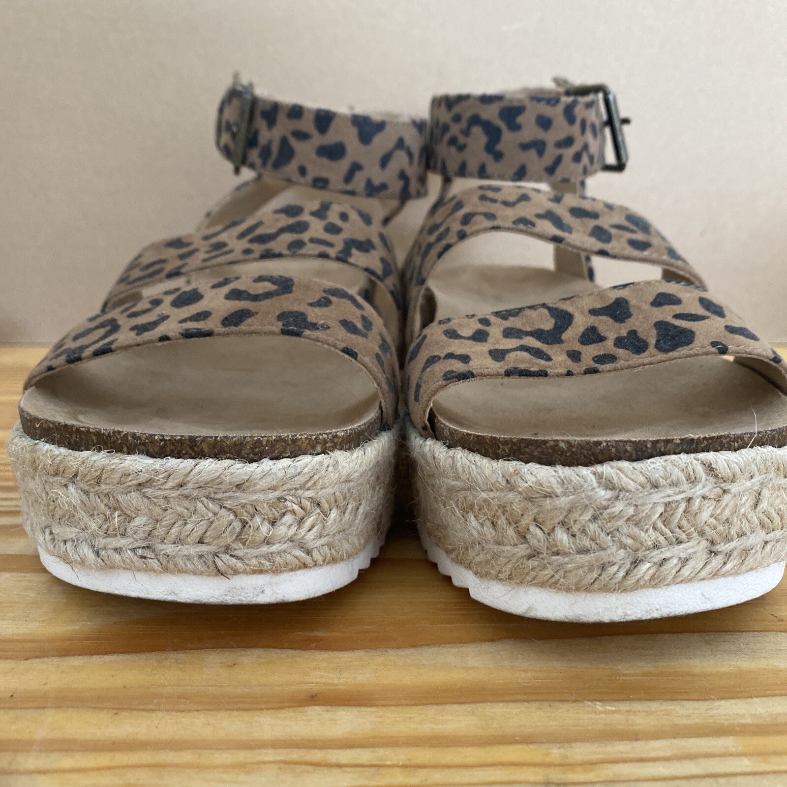 Universal Thread Agnes Leopard Print Espadrille S… - image 5