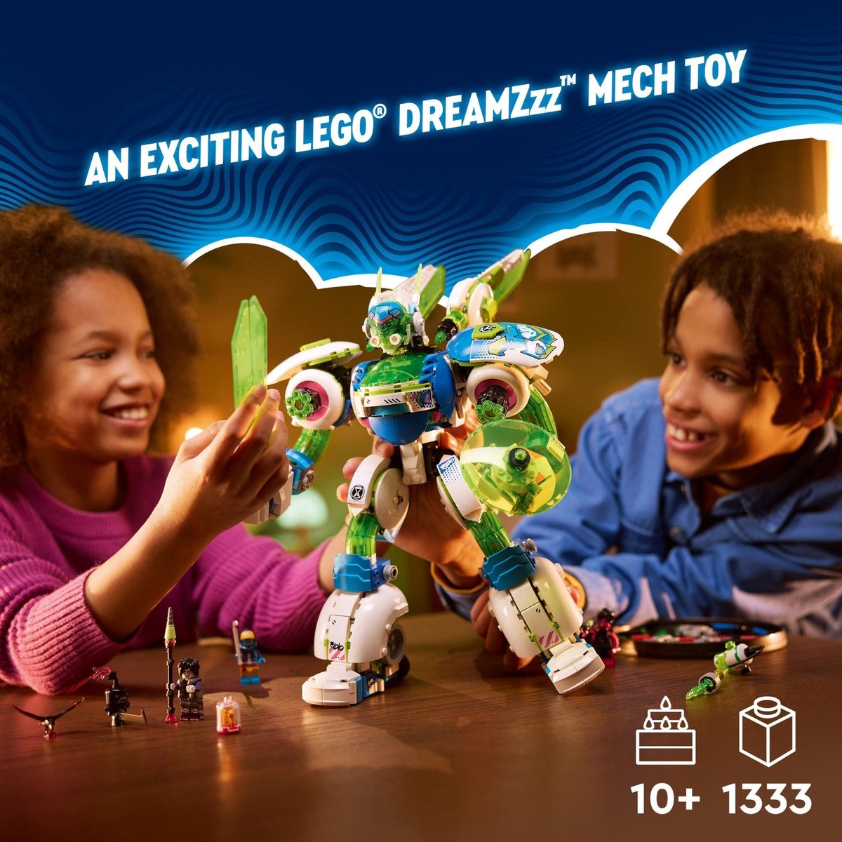 LEGO Dreamzzz Mateo and Z-Blob The Knight Battle Mech Building