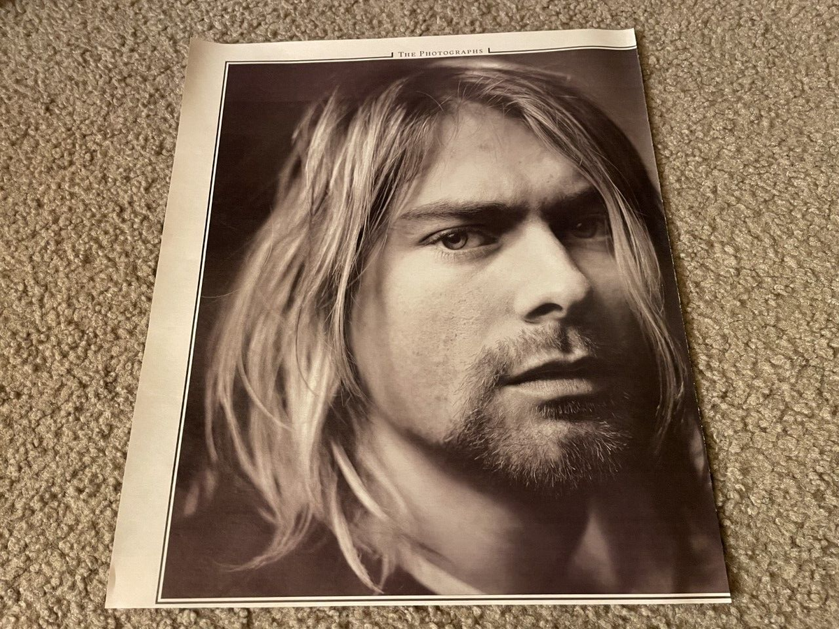Vintage KURT COBAIN NIRVANA Portrait Photo Clipping | eBay