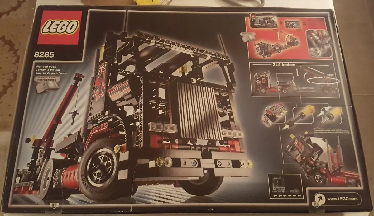 lufthavn Algebraisk gevinst NEW LEGO Technic Tow Truck 8285 Big Rig Semi Peterbilt Road Service Hauler  Crane | eBay